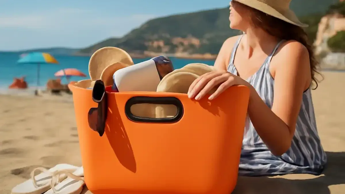 Borsa da spiaggia: come separare indumenti bagnati, asciutti e oggetti delicati