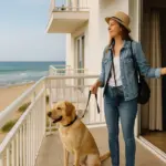 Posso portare il mio cane in un alloggio vicino alla spiaggia? Le regole da conoscere prima di partire