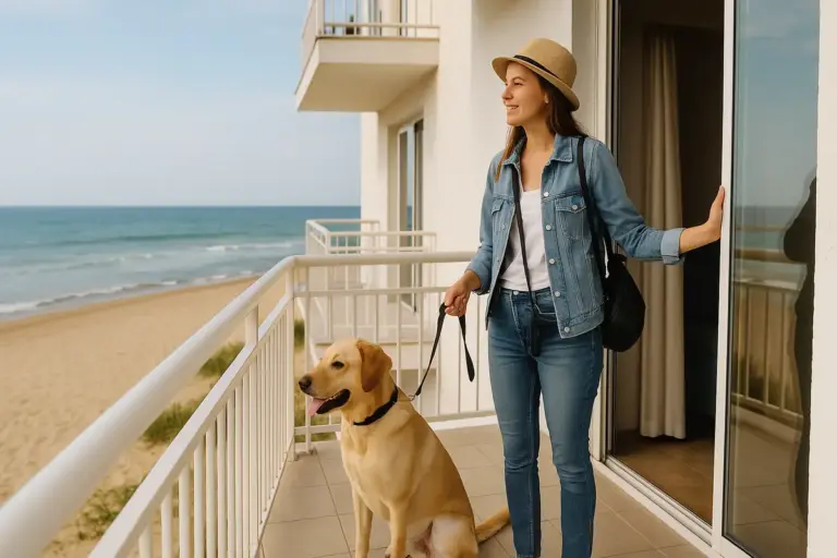 Posso portare il mio cane in un alloggio vicino alla spiaggia? Le regole da conoscere prima di partire
