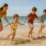 Giochi da fare in spiaggia con i bambini: idee semplici che sviluppano creatività e movimento
