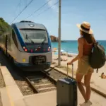 Spiagge raggiungibili in treno nelle principali regioni italiane: Viaggia leggero e arriva direttamente in riva al mare