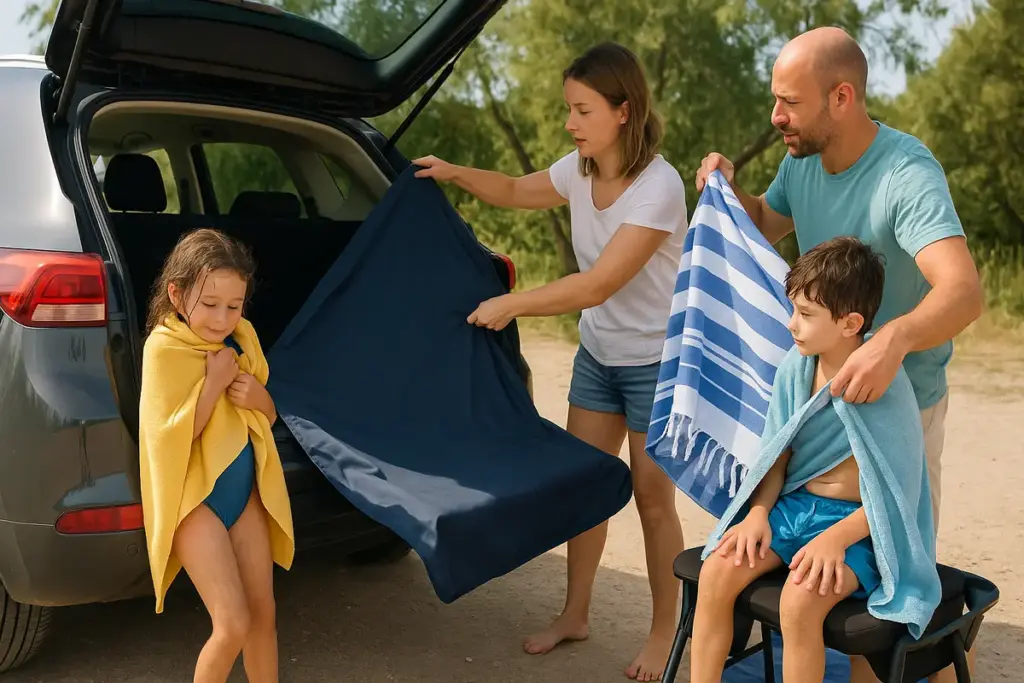Come evitare di sporcare la macchina dopo una giornata al mare: I sistemi più pratici scelti dalle famiglie