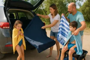 Come evitare di sporcare la macchina dopo una giornata al mare: I sistemi più pratici scelti dalle famiglie