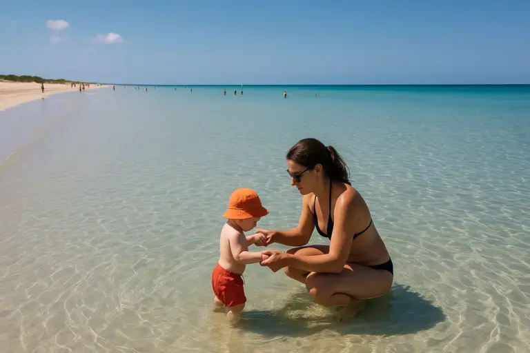 Come riconoscere le spiagge con acque basse chilometriche? Il trucco per vacanze perfette con i più piccoli