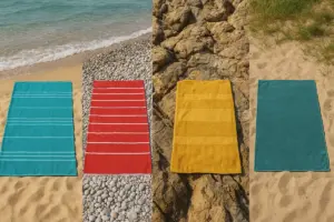 Come scegliere il telo mare ideale in base alla spiaggia? Consigli per ogni tipo di litorale italiano