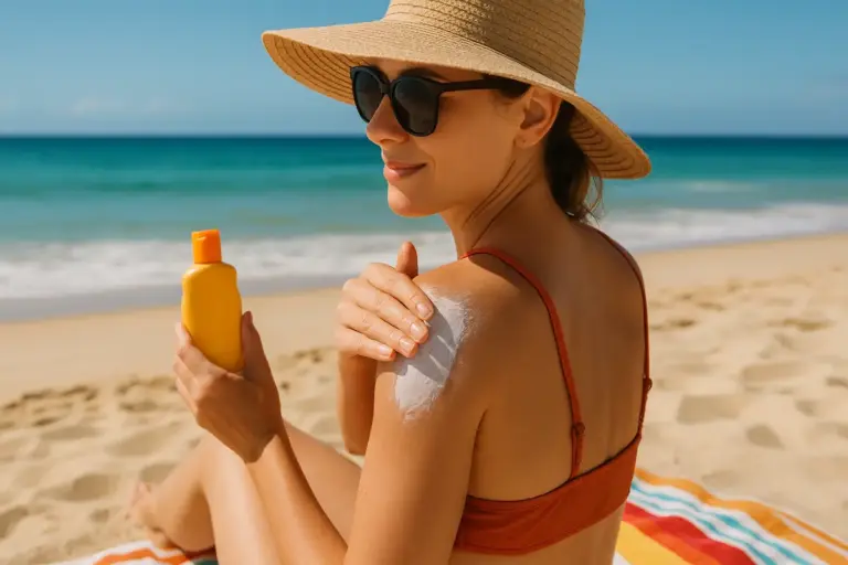 Come proteggere la pelle dal sole se stai tutto il giorno in spiaggia: Le abitudini su cui puntare davvero