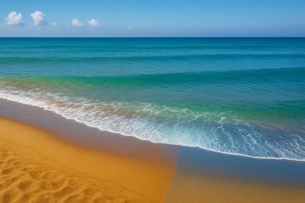 Spiagge con sabbia dorata nel Lazio e in Toscana: Differenze di colore che rendono la vacanza più suggestiva