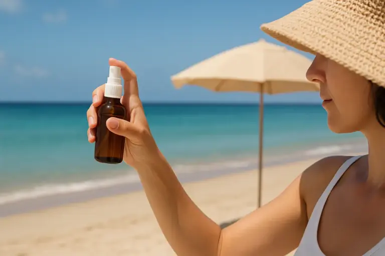Come tenere gli insetti lontani in spiaggia: I rimedi naturali che non disturbano il vicino d’ombrellone