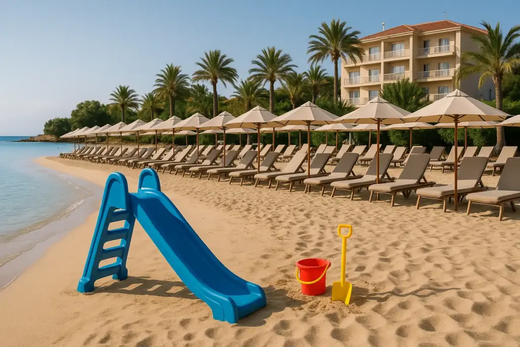 Quali sono le migliori spiagge con alloggi accessibili ai bambini piccoli? I comfort da cercare sempre