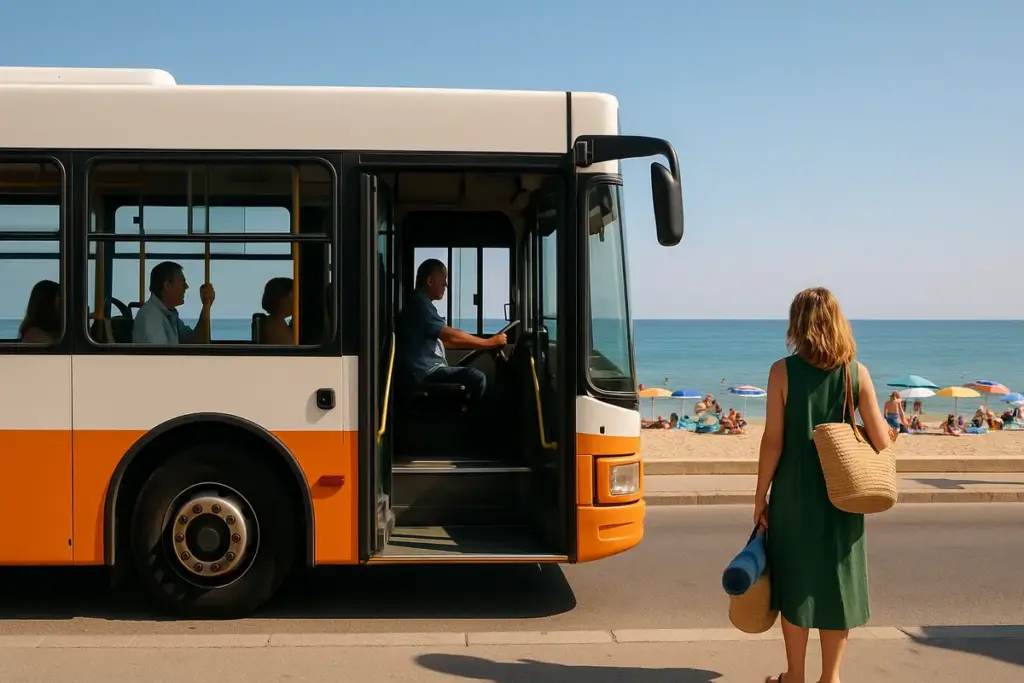 Al mare con mezzi pubblici in Italia: Consigli pratici su orari, biglietti e fermate vicino alle spiagge