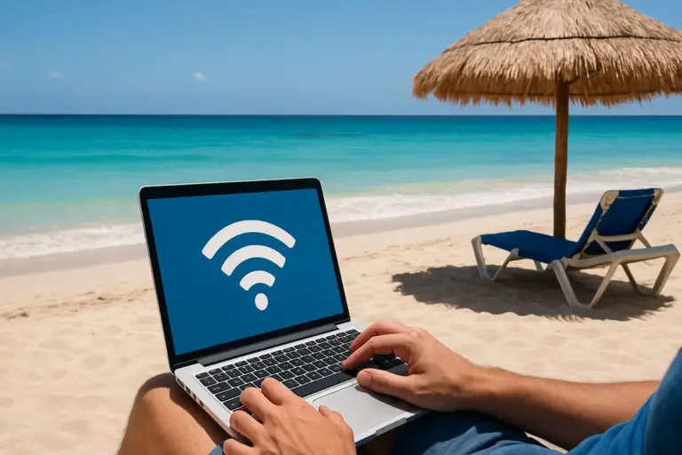 Spiagge con servizio Wi-Fi gratuito: Le migliori per lavorare o condividere subito foto da sogno