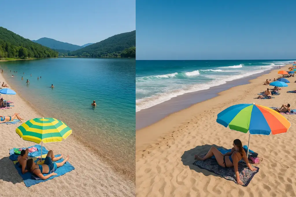 Quali sono le differenze tra spiaggia sul lago e su mare? Il confronto reale che ti aiuta a scegliere