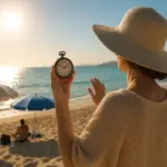 L’ora giusta per la spiaggia ad agosto: il calcolo che evita folla e scottature