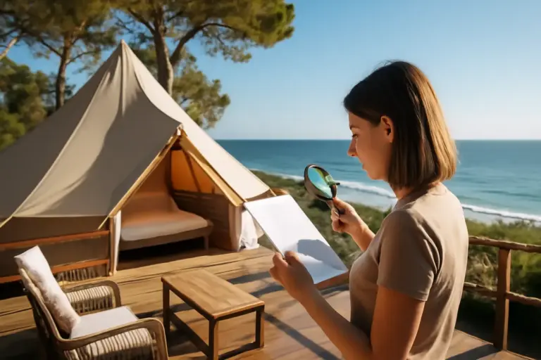 Glamping fronte mare in Italia: cosa controllare prima di prenotare
