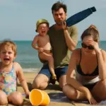 Errori al mare con bambini piccoli: le abitudini che rovinano la giornata a tutti