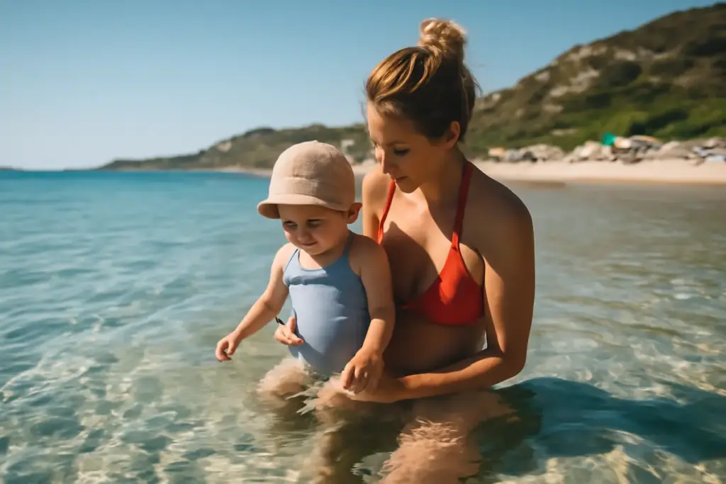 Dove nuotare con bambini piccoli al mare in Italia: fondali che fanno la differenza