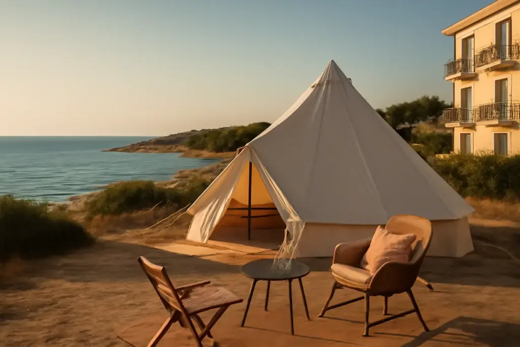 Glamping sul mare in Italia: perché costa meno di un hotel e vale di più