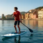 Stand up paddle sulle coste italiane: i tratti di mare piatti che fanno la differenza