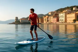 Stand up paddle sulle coste italiane: i tratti di mare piatti che fanno la differenza