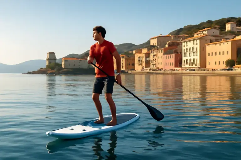 Stand up paddle sulle coste italiane: i tratti di mare piatti che fanno la differenza