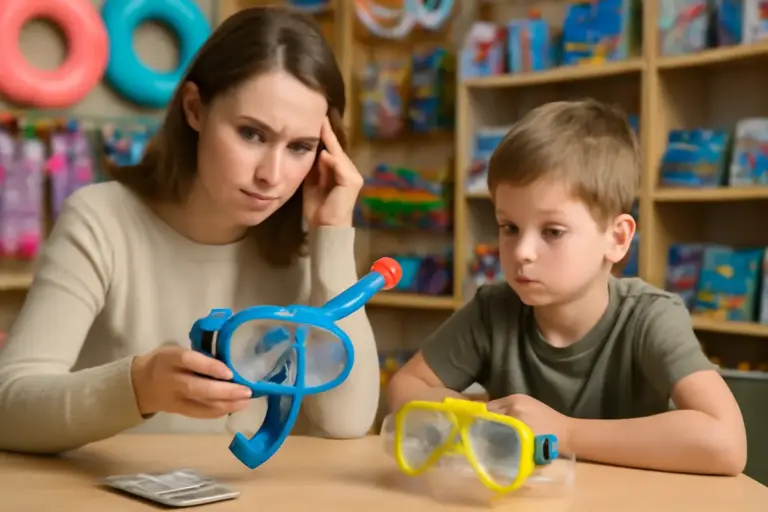 Maschera e boccaglio per bambini: come sceglierla senza sprecare soldi