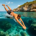 Tuffo in mare cristallino in Italia: i fondali che sorprendono chi non se li aspetta
