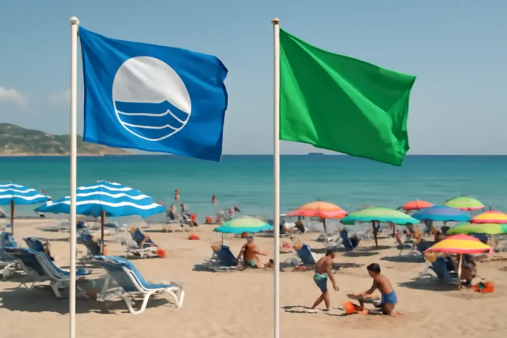 Spiagge italiane con certificazione ambientale: differenze tra Bandiera Blu e verde