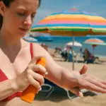 Crema solare spray sulle spiagge italiane: come applicarla senza sprecarla