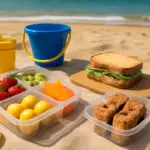 Cibo per bambini in spiaggia che non sciolga: idee semplici da preparare la sera prima