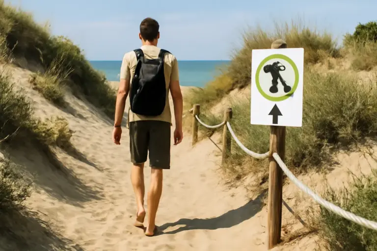 Dune sabbiose sul mar Adriatico: dove camminare senza calpestare la vegetazione