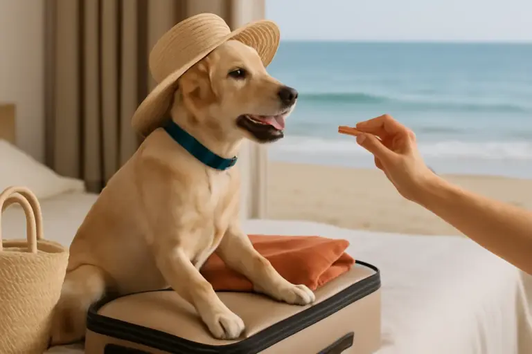 Cane al mare per la prima volta: l’abitudine da costruire prima della partenza