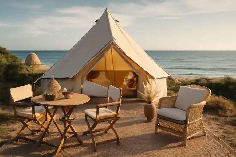 Glamping vicino al mare: gli allestimenti che cambiano il concetto di campeggio