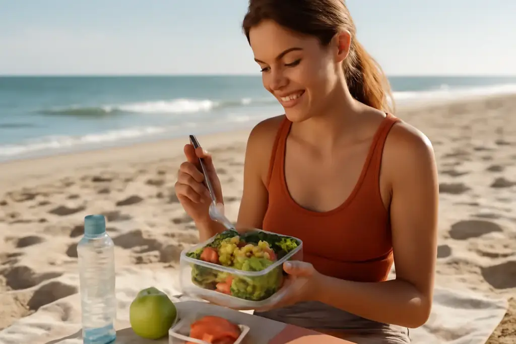 Cosa mangiare in spiaggia se sei a dieta: i cibi sazianti che non pesano